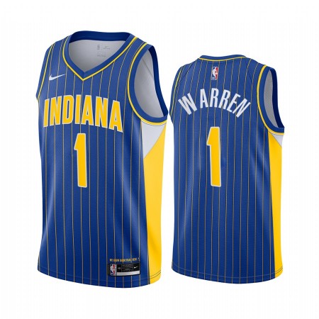 Dres Indiana Pacers T.J. Warren 1 2020-21 City Edition Swingman